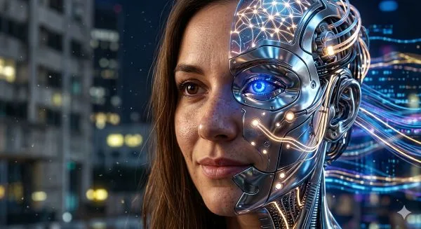 אישה סייבורגית