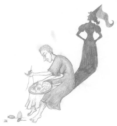 צללית מכושפת לאישה