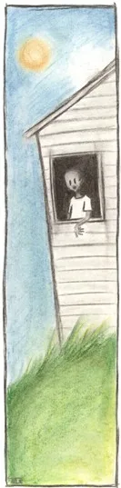 תמונת הילד המת בחלון