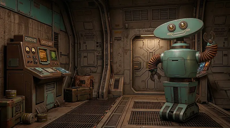 רובוט במקלט האטומי